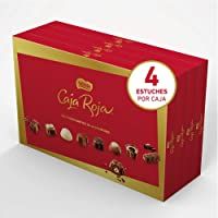 Los mejores  - Nestl - Caja Roja - Bombones De Chocolate 400 gr - [pack de 4] - (Total 1600 grams)